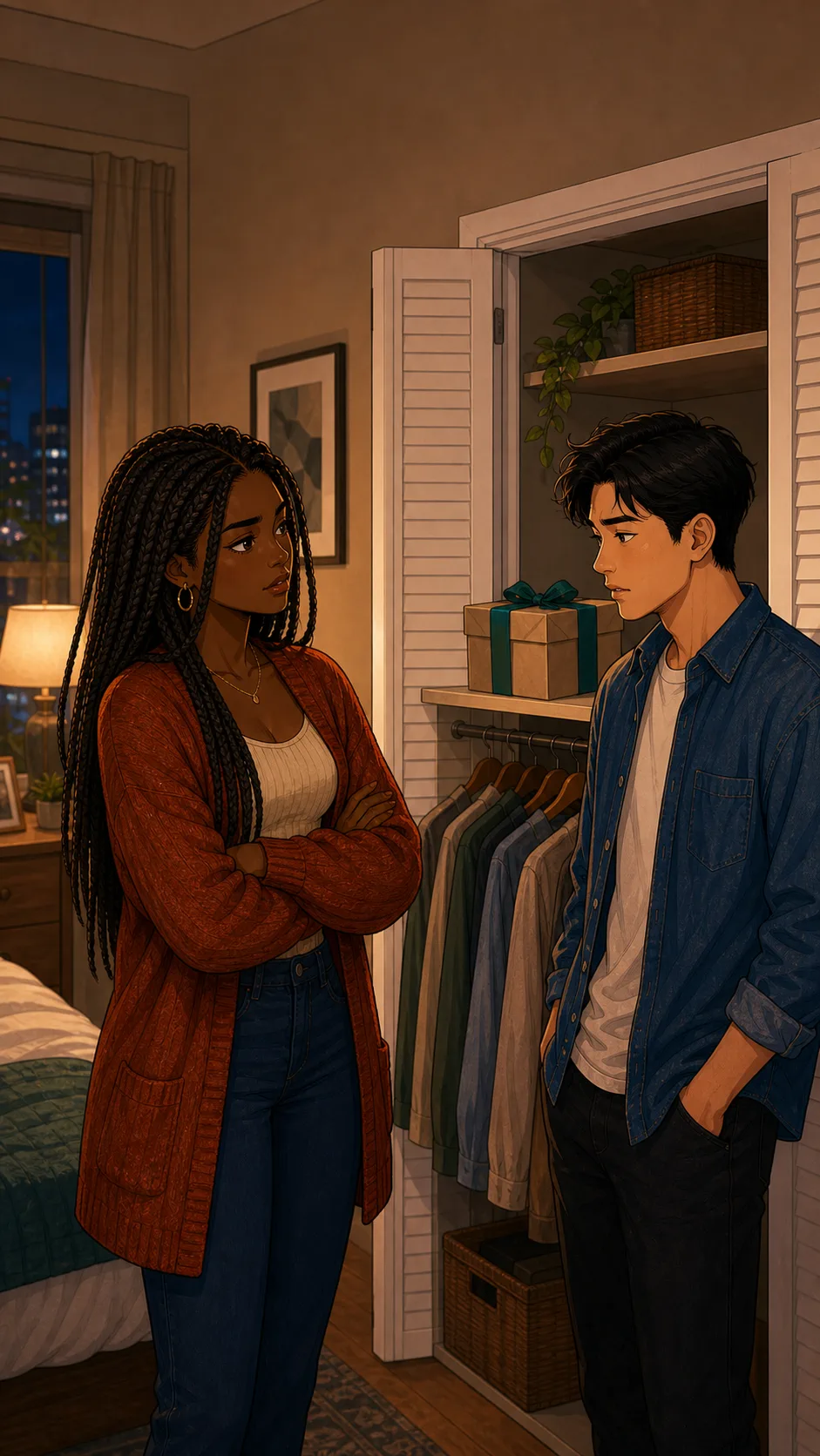 Elise and Ben decide how to handle the backup gift.