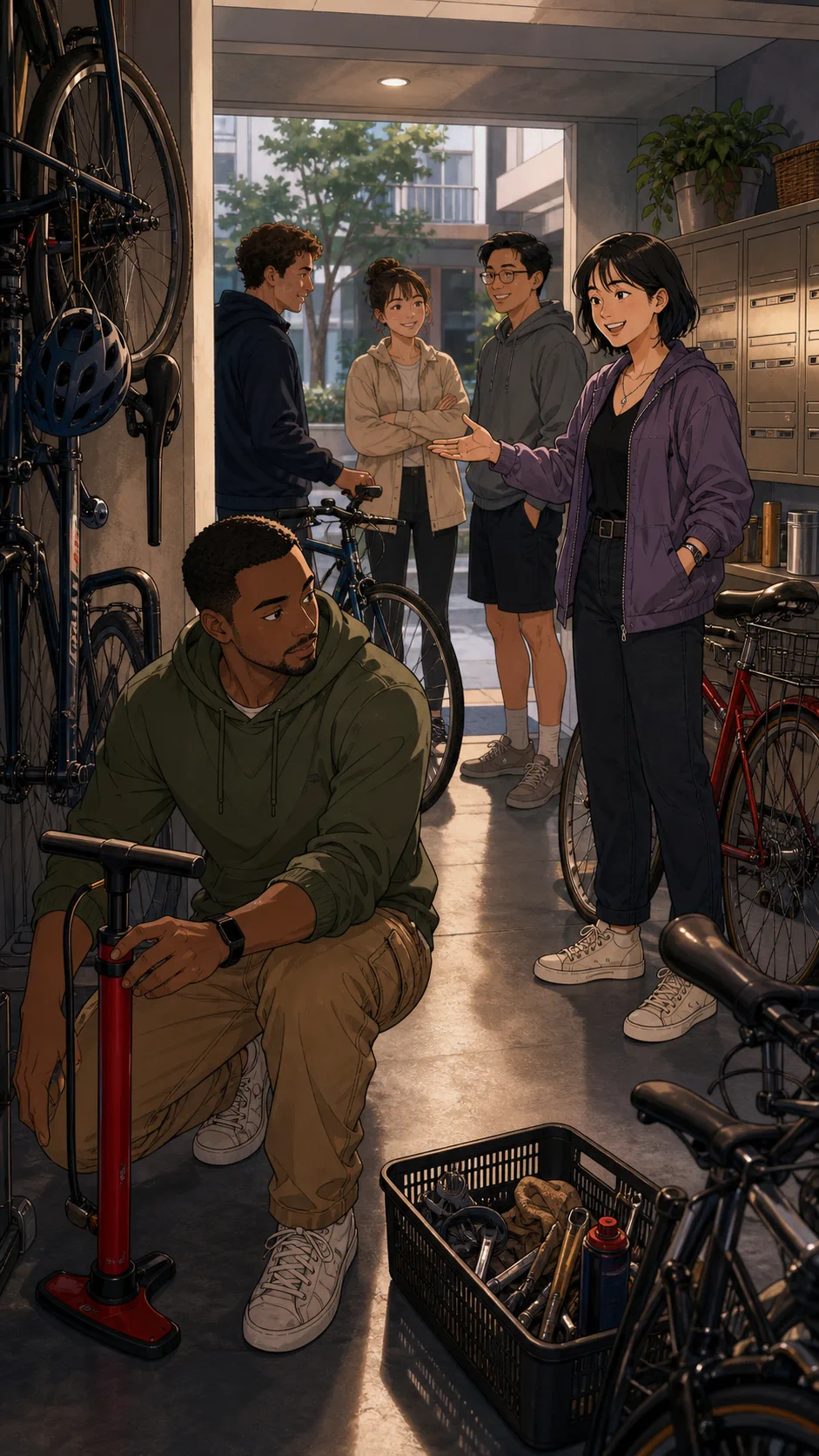My Bike Pump Became the Apartment Repair Station cover art