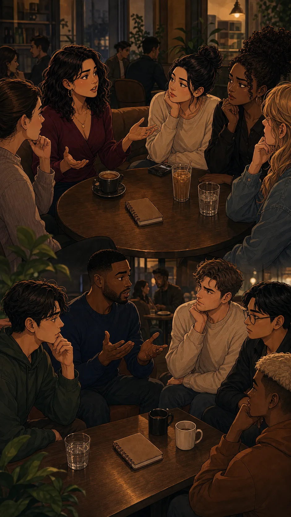 Friends split over Theo's date checklist.