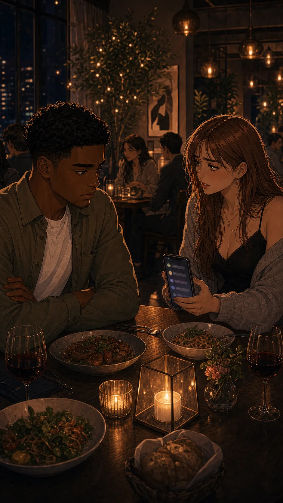 My Date Sent Live Updates During Our Dinner cover art