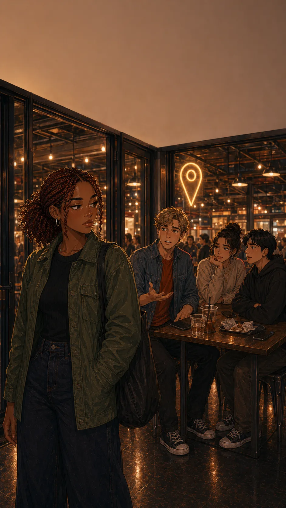 My Friend Shared My Location Pin With the Group Chat cover art