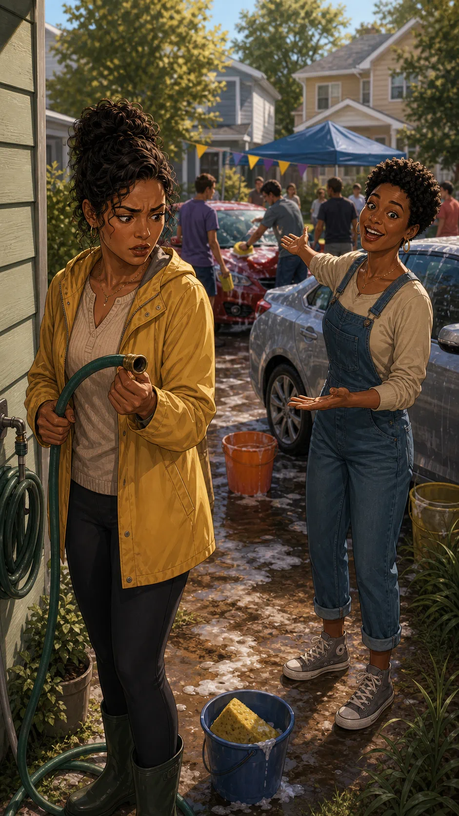 She Used My Garden Hose for the Block Car Wash cover art
