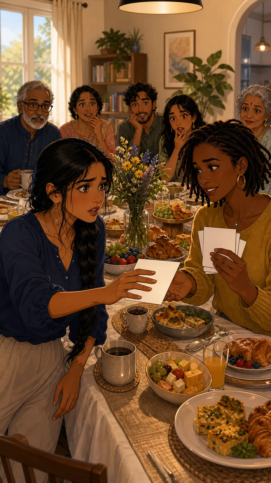 She Read My Goal Card at Family Brunch cover art