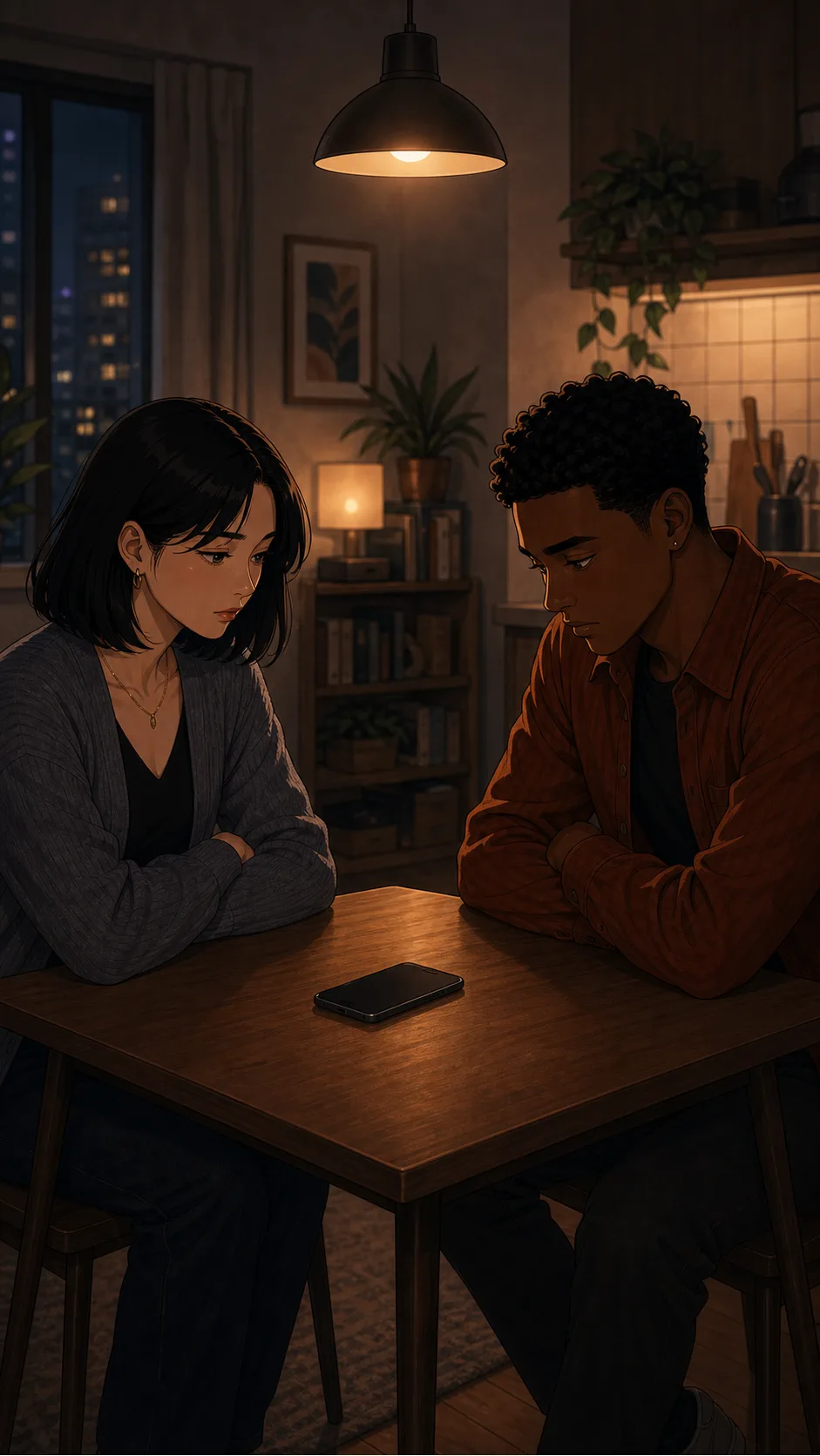 Iris and Caleb decide what to do about the profile bio.