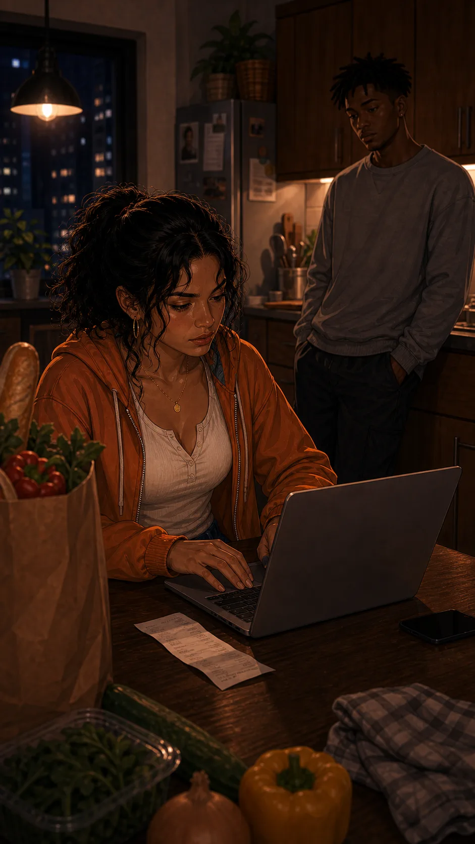 Tara checks the grocery records and realizes the refund is gone.