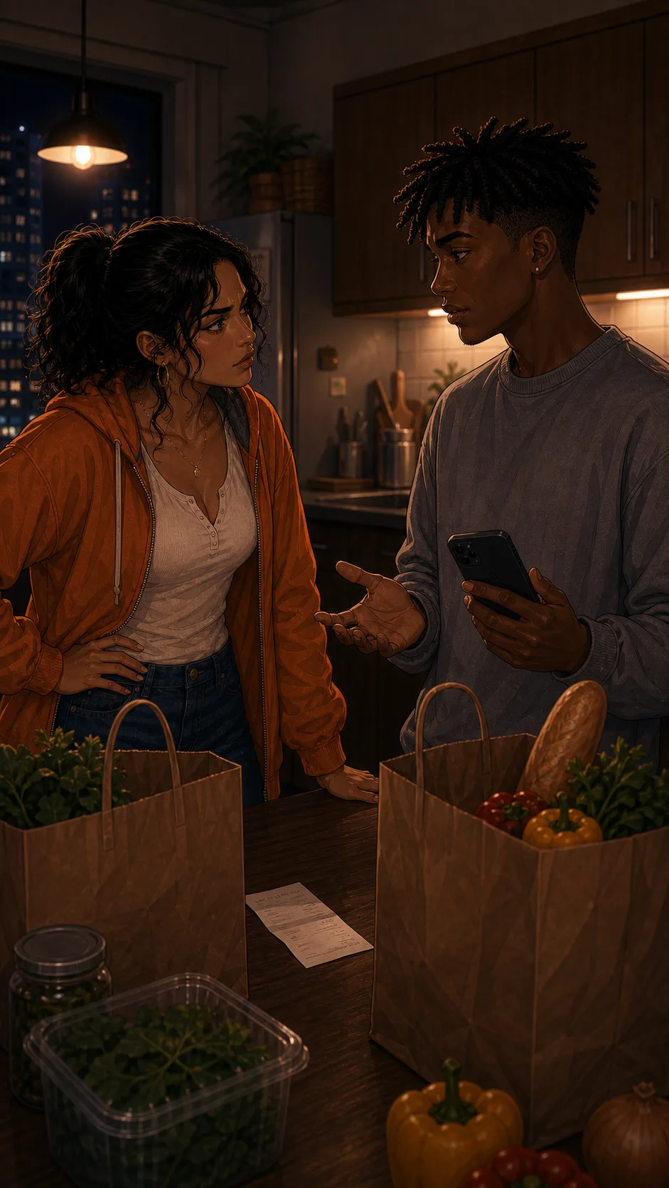 Tara confronts Miles about the grocery refund.