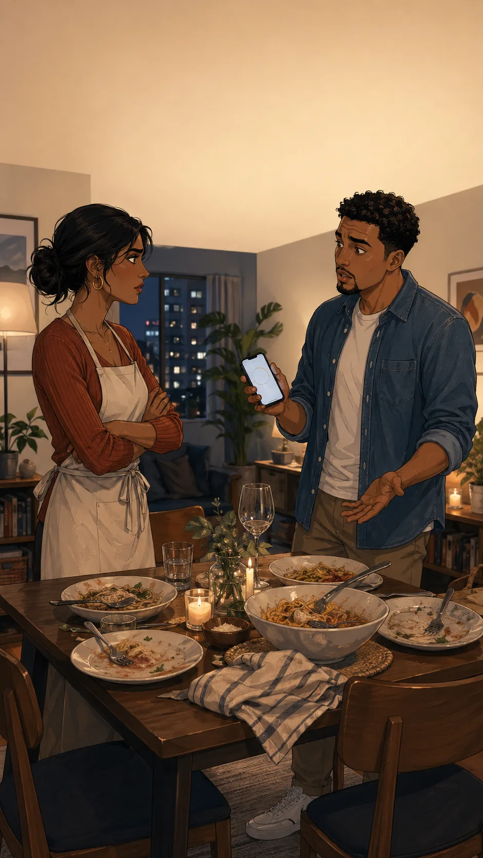 She Added a Hosting Fee After Dinner cover art