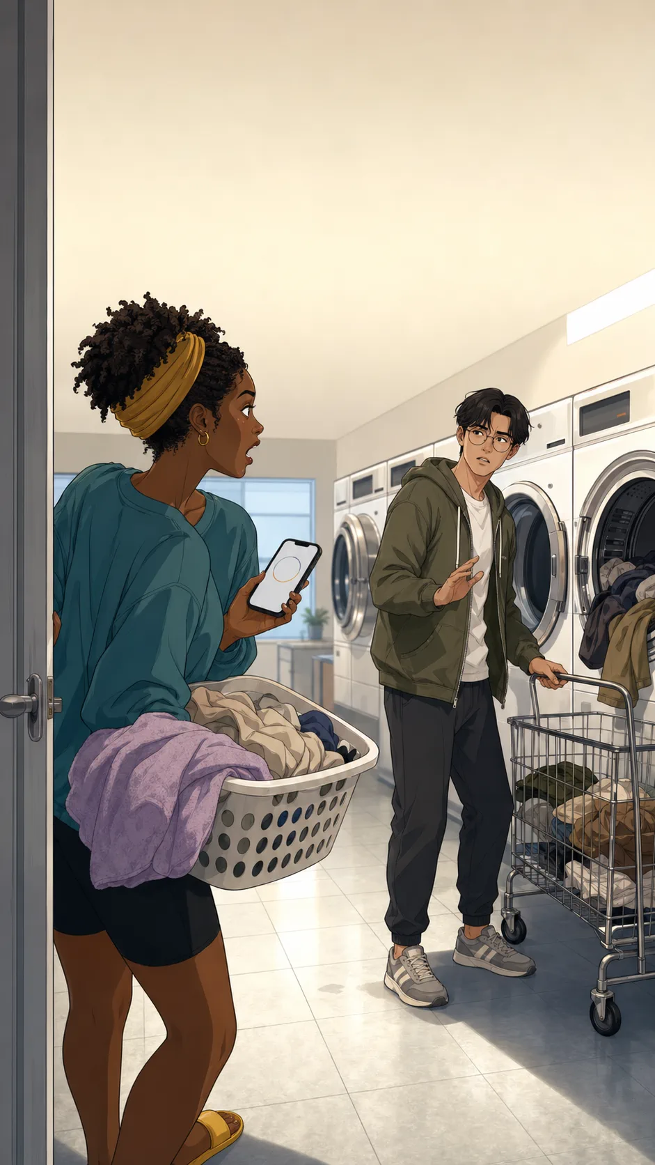 He Moved Her Laundry Before the Timer Ended cover art