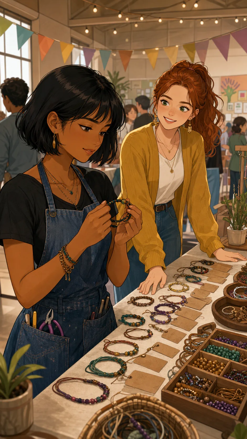 She Sold My Practice Bracelet at the Craft Table cover art