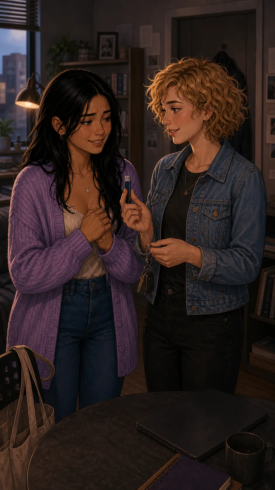 Casey agrees to print Nell's private letter as a favor.