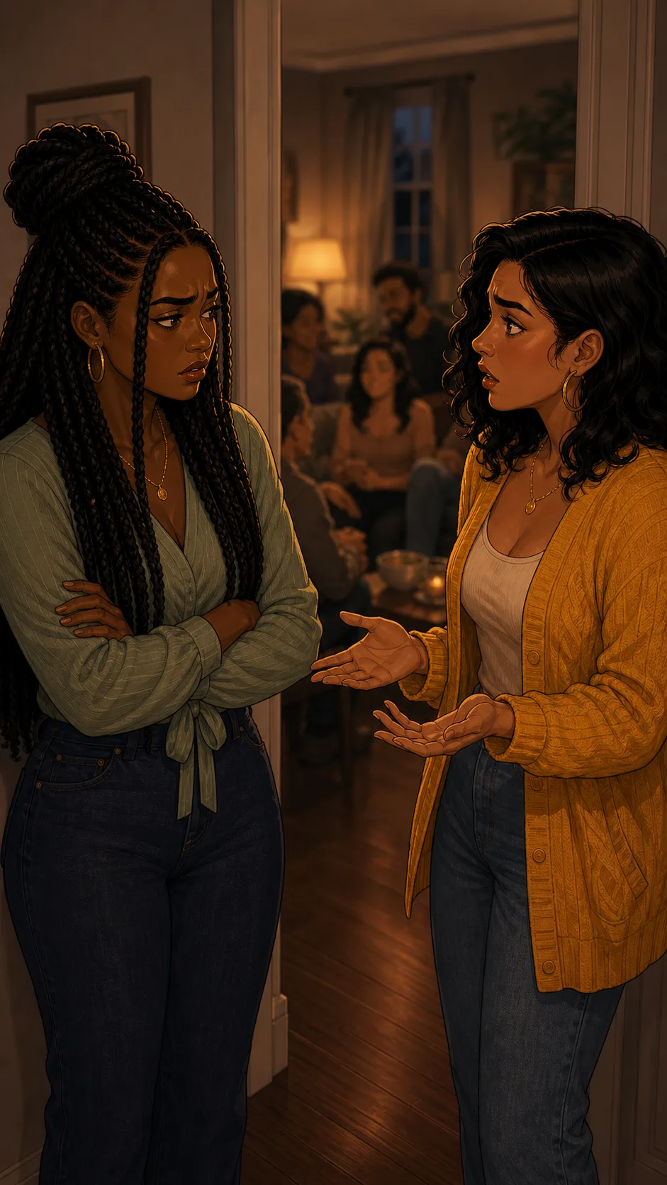 Ari pulls Camila aside to talk about the private list.