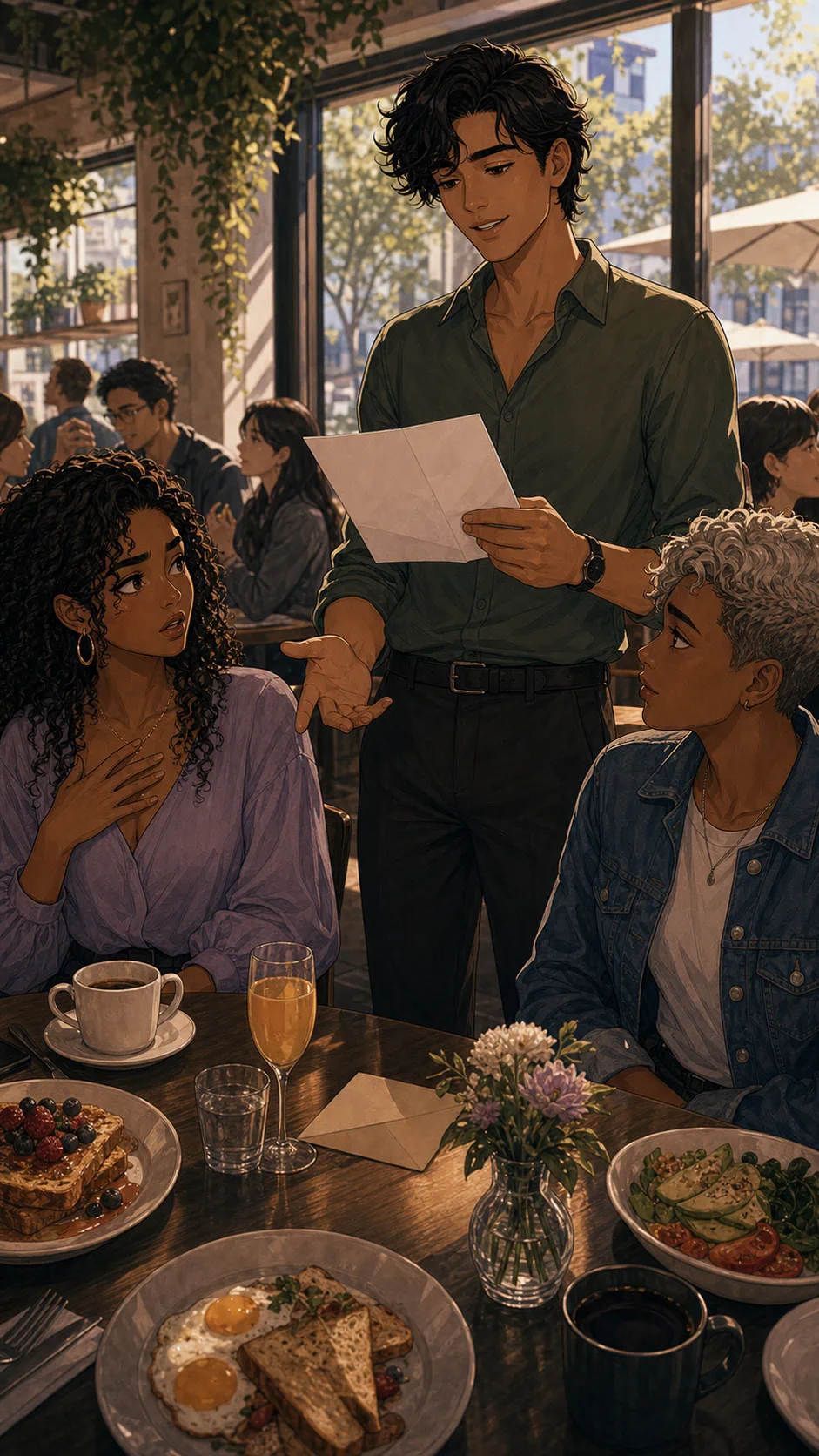 He Read My Anniversary Letter at Brunch cover art
