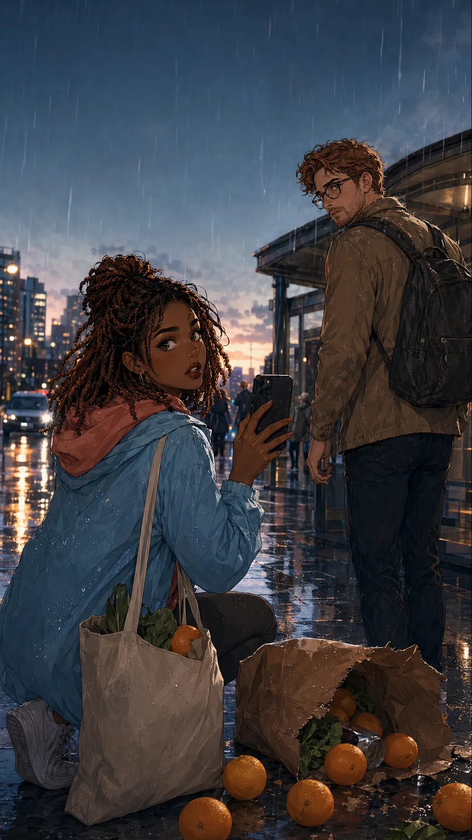 She Recorded the Stranger Helping Her cover art