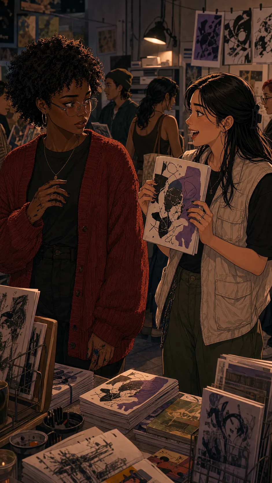 She Put My Zine Page on the Cover Without Asking cover art